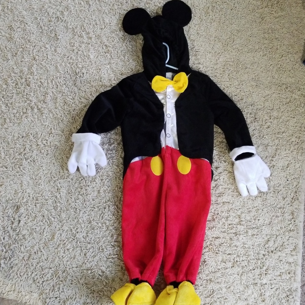 Mickey mouse toddler costume